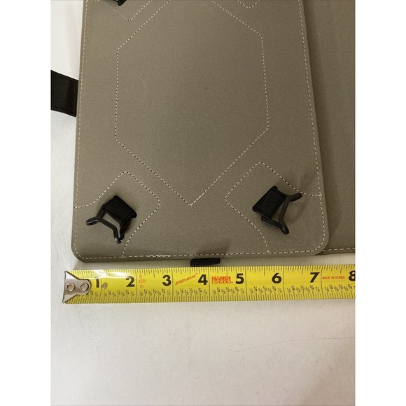 Black Pro Case Magnetic Folding Folio Case For Tablet With Pencil Holder - Picture 12 of 15